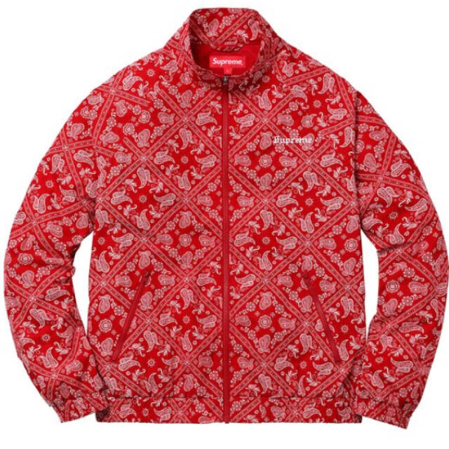 supreme バンダナジャケット 赤 L | hartwellspremium.com