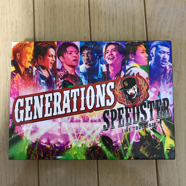 GENERATIONS(ジェネレーションズ)のgenerations speedster DVD エンタメ/ホビーのDVD/ブルーレイ(ミュージック)の商品写真