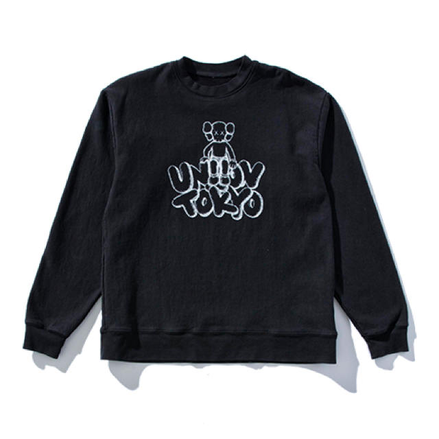 UNION TOKYO KAWS SWEAT SHORT BLACK Mサイズ