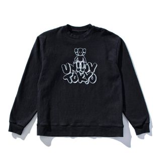 UNION TOKYO KAWS SWEAT SHORT BLACK Lサイズ(スウェット)