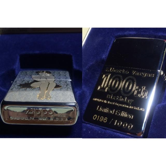 ZIPPO(ジッポー)のダイヤ様専用　ZIPPO AlbertVargas100thBirthday メンズのファッション小物(タバコグッズ)の商品写真