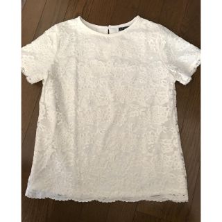 ニジュウサンク(23区)の❤️25日まで出品❤️美品 23区 レースカットソー(カットソー(半袖/袖なし))