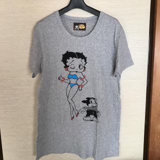 スライ(SLY)のスライ ベティちゃん グレー Ｔシャツ ワンピ(Tシャツ(半袖/袖なし))