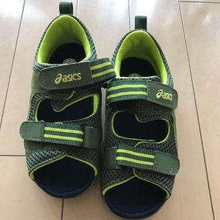 アシックス(asics)の【新品】アシックス サンダル １７センチ(サンダル)