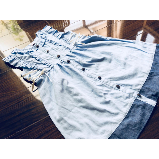 axes femme(アクシーズファム)の❤︎上品ワンピース❤︎axes femme KIDS 140 キッズ/ベビー/マタニティのキッズ服女の子用(90cm~)(ワンピース)の商品写真