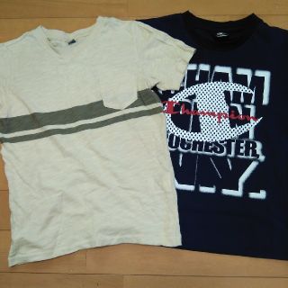 ユニクロ(UNIQLO)の★美品　2枚セット　Tシャツ　130(Tシャツ/カットソー)