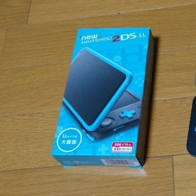 Newニンテンドー2DS LL ブラック×ターコイズ