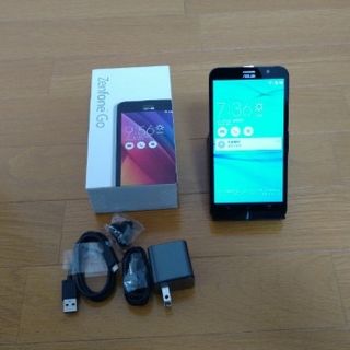 エイスース(ASUS)のASUS ZenFone Go ZB551KL ホワイト SIMフリー(スマートフォン本体)