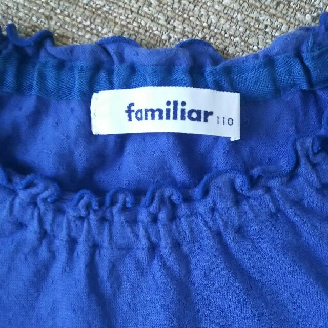 familiar(ファミリア)のファミリア Tシャツ 110cm 女の子 キッズ/ベビー/マタニティのキッズ服女の子用(90cm~)(Tシャツ/カットソー)の商品写真