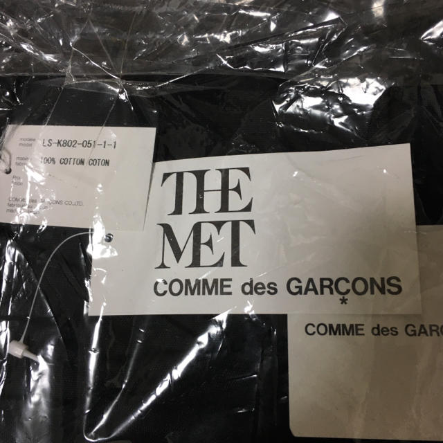 COMME des GARCONS(コムデギャルソン)の新品 コムデギャルソン メトロポリタン美術館限定トートバッグ MET メンズのバッグ(トートバッグ)の商品写真