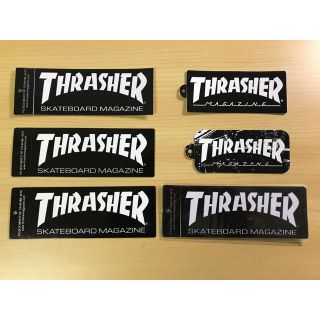 スラッシャー(THRASHER)のTHRASHER ステッカー(スケートボード)