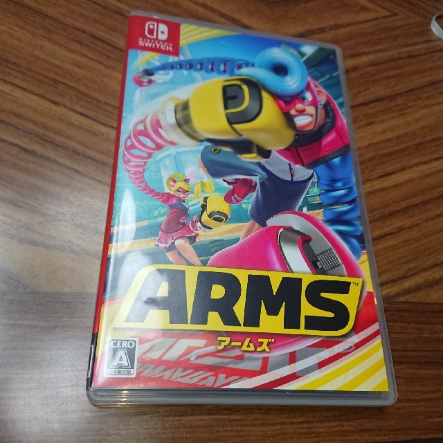 Nintendo Switch(ニンテンドースイッチ)のNintendo Switch ARMS(アームズ) 任天堂 スイッチ エンタメ/ホビーのゲームソフト/ゲーム機本体(家庭用ゲームソフト)の商品写真