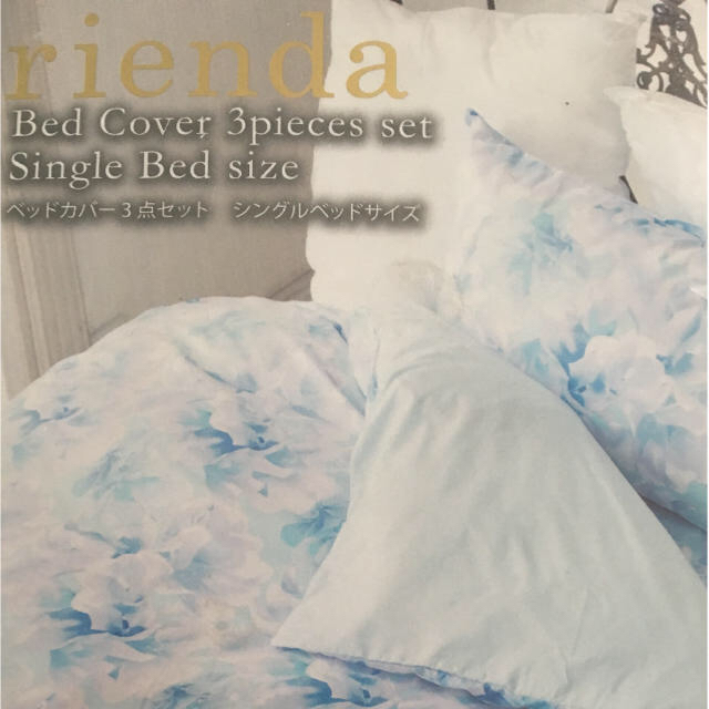 rienda - リエンダ 寝具3点セット（シングルサイズ）の通販 by Luna's ...