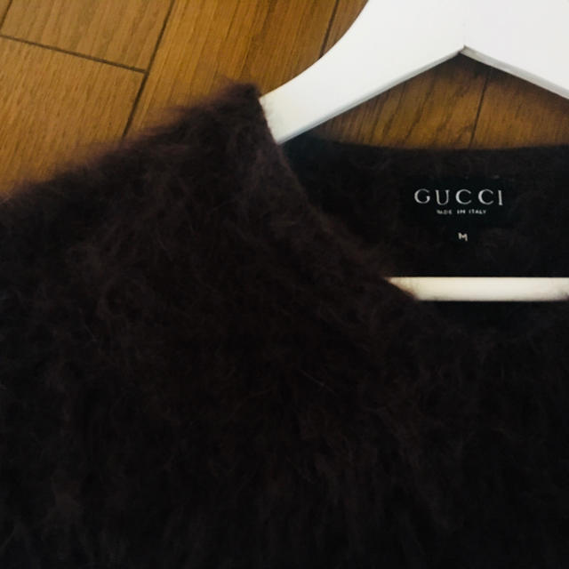 Gucci(グッチ)の【GUCCI】  アンゴラニット サイズM  レディースのトップス(ニット/セーター)の商品写真