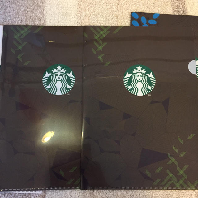 Starbucks Coffee(スターバックスコーヒー)のスタバ クリアファイル インテリア/住まい/日用品の文房具(ファイル/バインダー)の商品写真