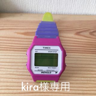 タイメックス(TIMEX)のタイメックス TIMEX インディグロ クラッシック80(腕時計(デジタル))