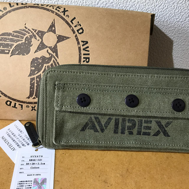 AVIREX(アヴィレックス)のavirex 財布 新品 服 シャツ メンズのファッション小物(長財布)の商品写真