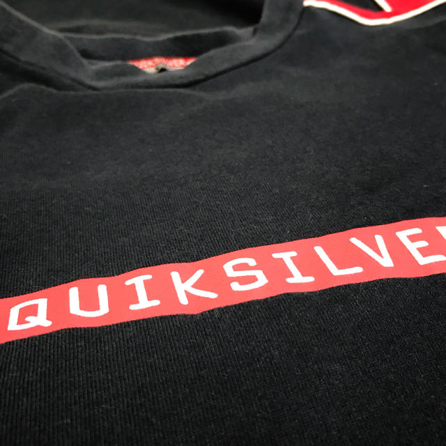 QUIKSILVER(クイックシルバー)の【SALE】QUIK SILVER-Boxlogo Sleeve Print T メンズのトップス(Tシャツ/カットソー(半袖/袖なし))の商品写真