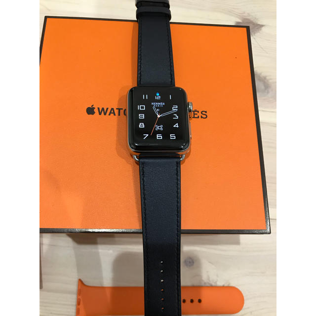 Apple Watch(アップルウォッチ)のApple Watch HERMÈS seris3 42ミリ 美品  メンズの時計(腕時計(デジタル))の商品写真