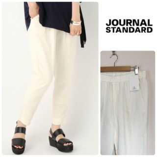 ジャーナルスタンダード(JOURNAL STANDARD)の【新品】JOURNAL STANDARD Wゴムテーパードパンツ 40(カジュアルパンツ)