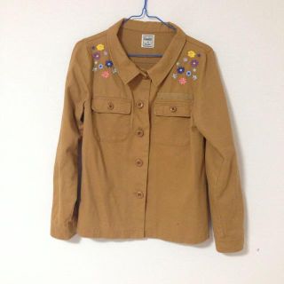 パラビオン(Par Avion)のパラビオン 刺繍ミリタリーシャツ(ミリタリージャケット)