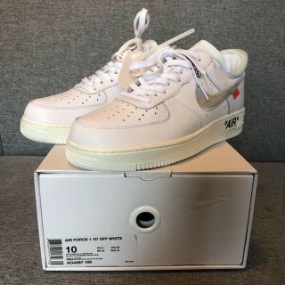 ナイキ(NIKE)の5/31迄 AIR FORCE1 OFF-WHITE COMPLEXCON 限定(スニーカー)