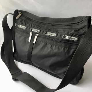 レスポートサック(LeSportsac)の【新品】訳あり レスポートサック  ショルダーバッグ 黒(ショルダーバッグ)