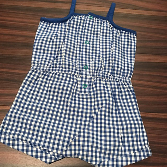 PETIT BATEAU(プチバトー)のプチバトー ショートロンパース 6m 新品  キッズ/ベビー/マタニティのベビー服(~85cm)(ロンパース)の商品写真