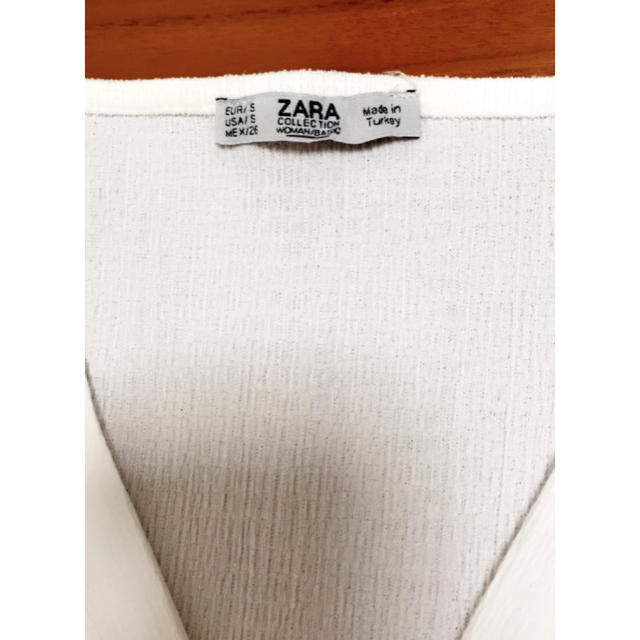 ZARA(ザラ)のZARA カシュクールトップス レディースのトップス(シャツ/ブラウス(半袖/袖なし))の商品写真