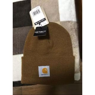 カーハート(carhartt)のカーハート ニット帽 ビーニー ブラウン(ニット帽/ビーニー)