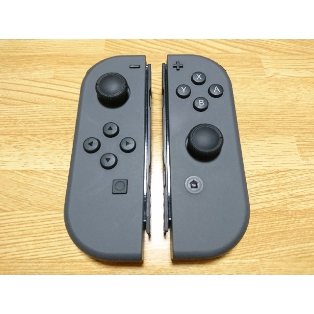 Nintendo Switch(ニンテンドースイッチ)の まぁ様専用 任天堂 スイッチ ジョイコン グレー (L) (R) 2点セット  エンタメ/ホビーのゲームソフト/ゲーム機本体(その他)の商品写真