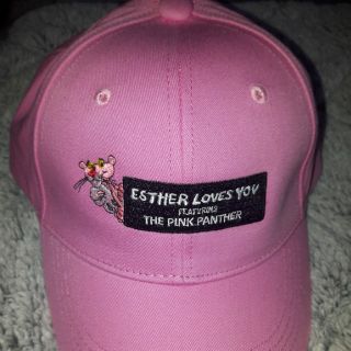 ウィゴー(WEGO)のESTHERLOVESYOUとTHEPINKPANTHERコラボCAP(キャップ)