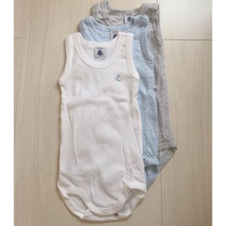 プチバトー(PETIT BATEAU)の新品 プチバトー タンクトップボディ(タンクトップ/キャミソール)