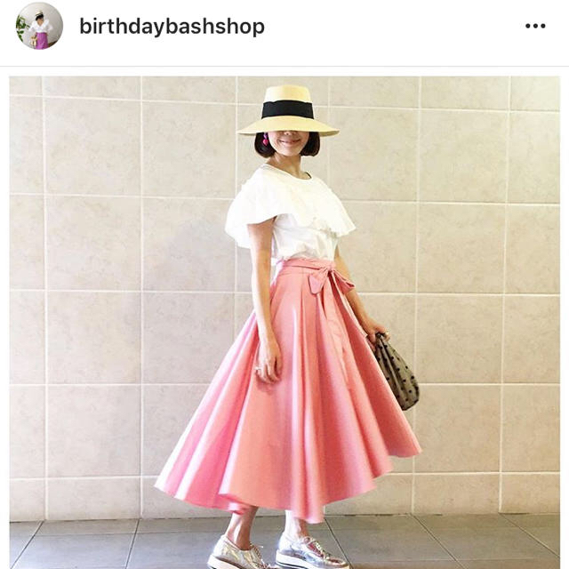 birthdaybash ピンクスカート