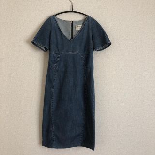 マックスマーラ(Max Mara)のMax Mara  美品 激安 デニムワンピース(ひざ丈ワンピース)