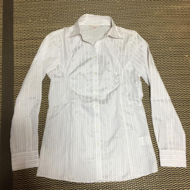 ORIHICA(オリヒカ)のオリヒカ レディースワイシャツ ストライプ レディースのトップス(シャツ/ブラウス(長袖/七分))の商品写真