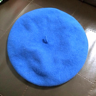 アメリカンアパレル(American Apparel)のオシャレ♡ブルー♡ベレー帽(ハンチング/ベレー帽)