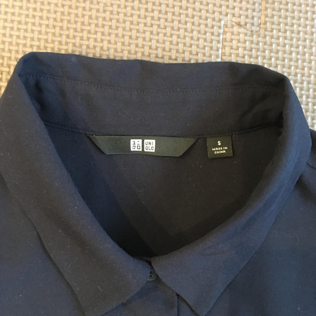 UNIQLO(ユニクロ)のUNIQLO ブラウス 半袖 レディースのトップス(シャツ/ブラウス(半袖/袖なし))の商品写真