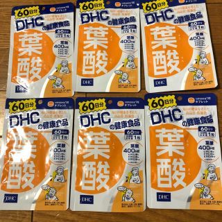 ディーエイチシー(DHC)のDHC 葉酸 60日分サプリメント×6袋(コラーゲン)