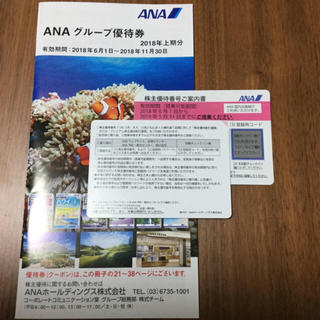 エーエヌエー(ゼンニッポンクウユ)(ANA(全日本空輸))のANA ❇︎ 株主優待券 2枚セット(航空券)