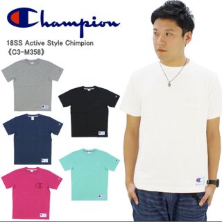 チャンピオン(Champion)のチャンピオン Champion 同色ビッグロゴ刺繍Tシャツ 18ss (Tシャツ/カットソー(半袖/袖なし))