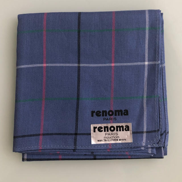 RENOMA(レノマ)のレノマ ハンカチ 2枚セット メンズのファッション小物(ハンカチ/ポケットチーフ)の商品写真