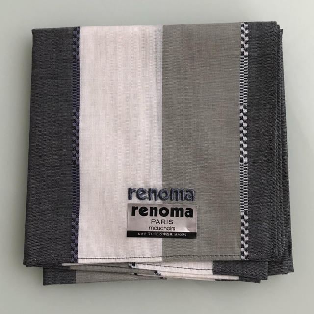 RENOMA(レノマ)のレノマ ハンカチ 2枚セット メンズのファッション小物(ハンカチ/ポケットチーフ)の商品写真