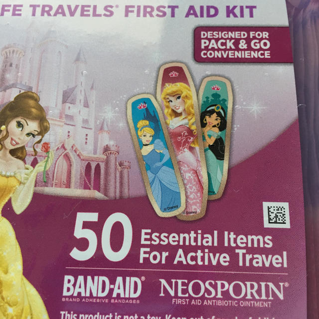 Disney(ディズニー)のBAND-AID/５０枚入セット/DisneyPrincess/プリンセス インテリア/住まい/日用品の日用品/生活雑貨/旅行(日用品/生活雑貨)の商品写真