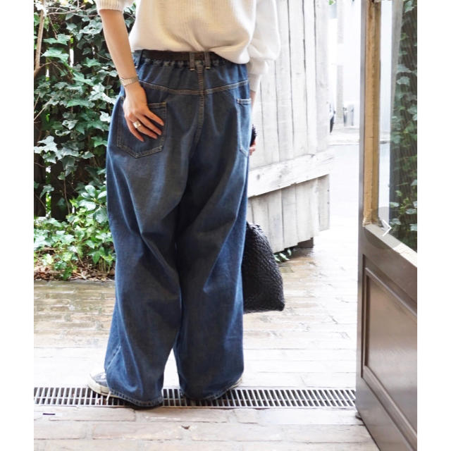 JOURNAL STANDARD(ジャーナルスタンダード)の10ozデニムコラパンツ レディースのパンツ(デニム/ジーンズ)の商品写真