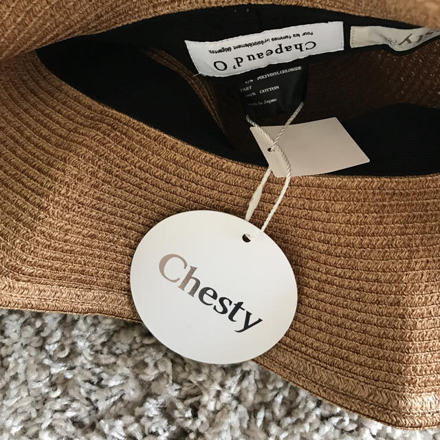 Chesty(チェスティ)のチェスティ ハット レディースの帽子(麦わら帽子/ストローハット)の商品写真