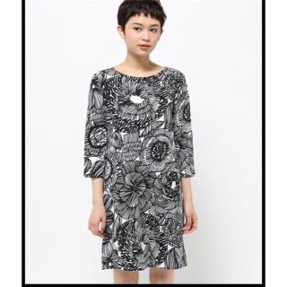 マリメッコ(marimekko)のsaiさま専用♡marimekko ♡ワンピース S チュニック 花柄(ひざ丈ワンピース)