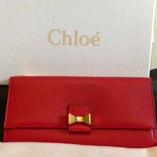 クロエ(Chloe)のNorizow02様　専用　　クロエ Chloe ミニ ボビー リボン 長財布 (財布)