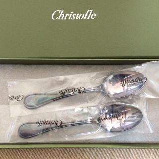 クリストフルメール(CHRISTOPHE LEMAIRE)の未使用品 クリストフル アルビ/Albi コーヒースプーン ペアセット(カトラリー/箸)