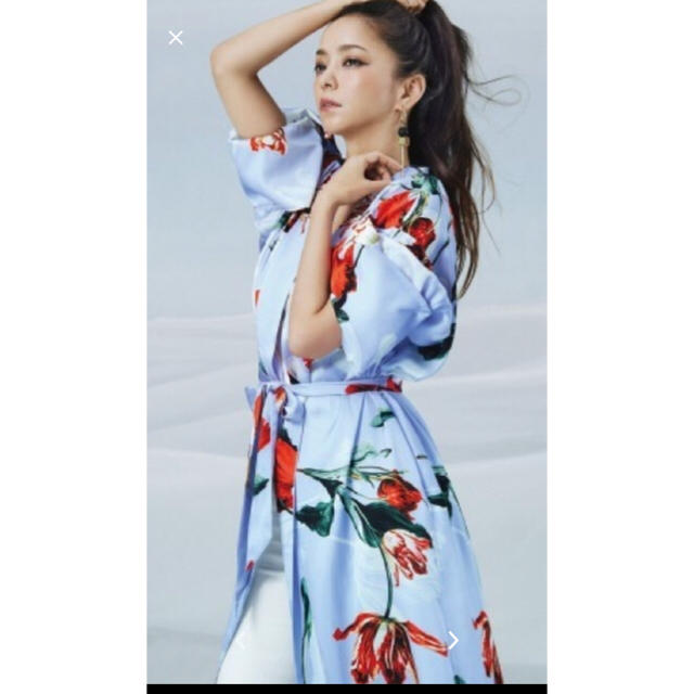 安室奈美恵 H&M コラボ フローラルガウン Mサイズ